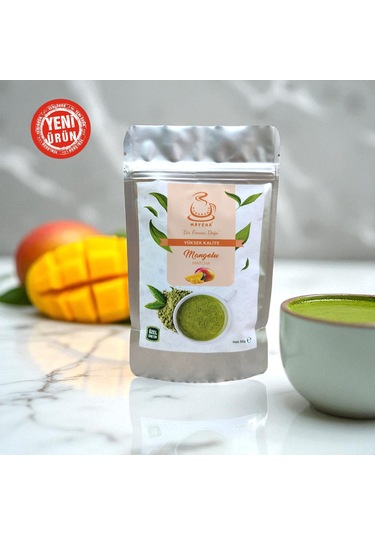 Mango Aromalı Matcha 50 Gram