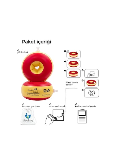Myminibaby İleri Seviye Yüzme Kolluk Çok Renkli