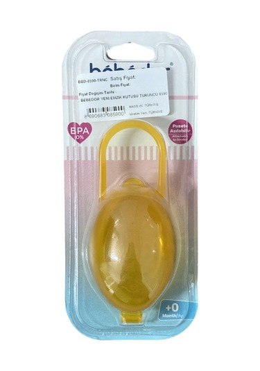 Bebedor Emzik Kutusu 8590 Sarı
