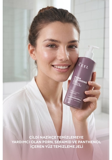 Pdrn Somon Dna Yüz Yıkama Jeli Triple Ceramide Complex, Panthenol & Beta Glucan 400 Ml