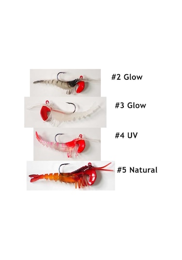 Lupo Caridinas 9cm 14gr Silikon Karides Yem