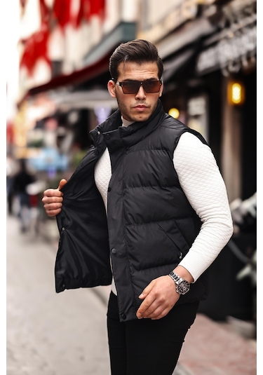 Gizli Cep Kapaklı Şişme Yelek Paris Pldp 2966 001