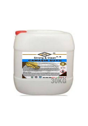 Strong&Clean Çamaşır Suyu 30 KG