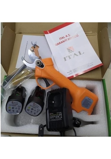 Ital Fx2 Şarjlı Akülü Budama Makası Çift  Bataryalı