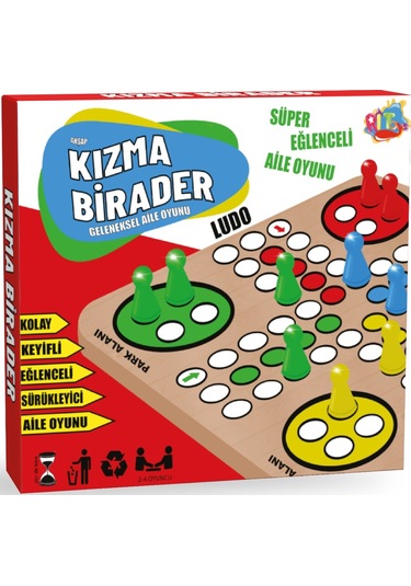 Ritoys Ahşap Kızma Birader Oyunu