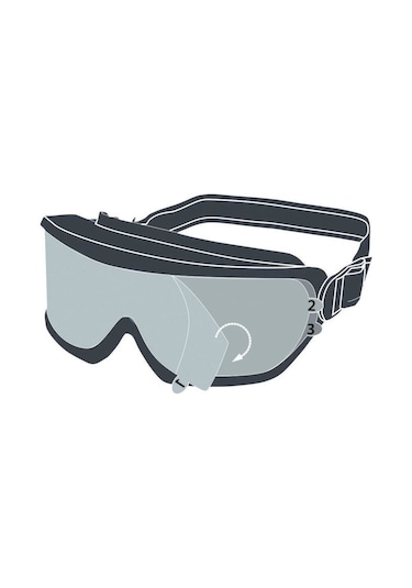 Delta Plus Galeras Şeffaf Goggle Iş Gözlüğü