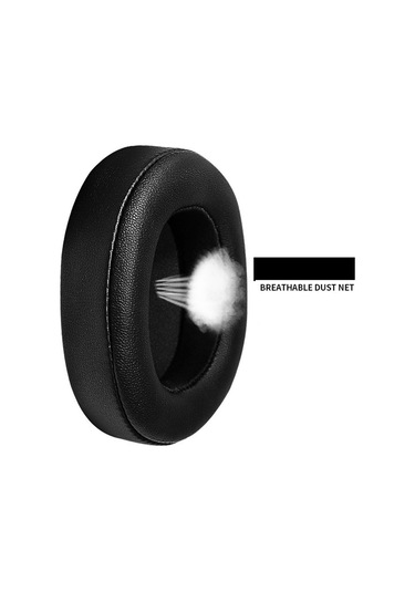 1 Çift Kulaklık Kılıfı Köpük Kılıfı Jbl E55bt İçin, Renk: Futbol Ağı Kalınlaştırılmış Siyah