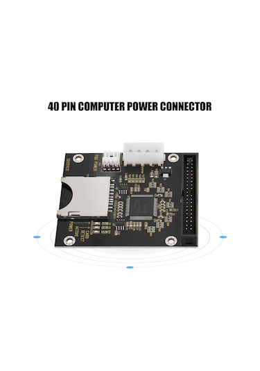 Vkemall Sd Karttan Ide Sabit Diskine Dönüştürücü - İşletim Sistemi Yükleyebilir, Sessiz Çalışma, 40 Pin Güç Bağlantısı, Pıo/dma/ultra Dma Desteği