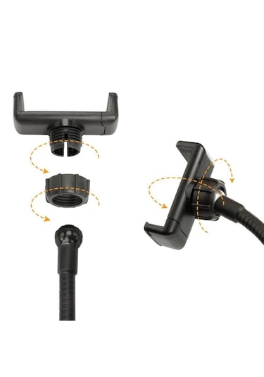2in1 Selfie Ring Halka Işıklar İçin Telefon Tutucu Set -al4817