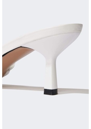 DeFacto Kadın Yüksek Taban Suni Deri Topuklu Terlik E2508AX25SMWT34 Beyaz DeFacto Kadın Yüksek Taban Suni Deri Topuklu Terlik E2508AX25SMWT34 Beyaz