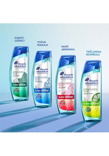 Head & Shoulders Derinlemesine Temiz Yoğun Ferahlık Şampuanı 300 ML