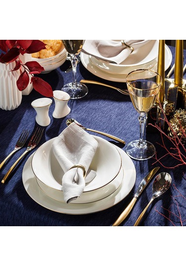 Jumbo Golda Bone 61 Parça 12 Kişilik Yemek Takımı