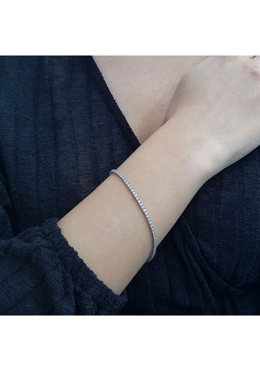 Lova 1,75 Karat Pırlanta Su Yolu Bileklik - 4040008