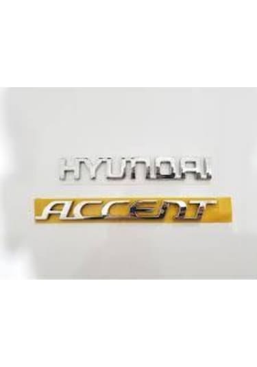 Accent Era Hyundaı Ve Accent Bagaj Yazısı Arma 2 Adet (522524328)