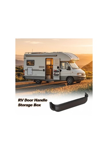Chuangyinshop Rv Kapı Tutacak Depolama Kutusu 1pc Universal Karavan Panel Tray Organizer