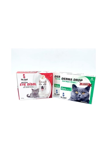Dr. Sed Derma Kedi Deri Bakım Ürünü 2 Kutu + Göz Bakım Ürünü