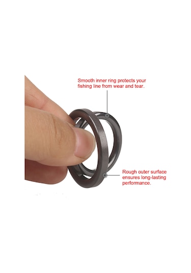 Jeemson 40 Parça Siyah Seramik Halka Seti, Depolama Kutusu Dahil, El Sanatları İçin İdeal