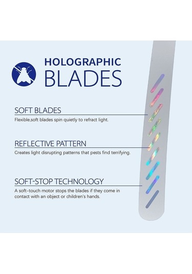 Pazly Çok Fonksiyonlu Otomatik Sinek Kapanı + Pil, Cbtx Teleskopik, İç/dış Mekan Kullanımı, 8x8x12.5/26 Cm