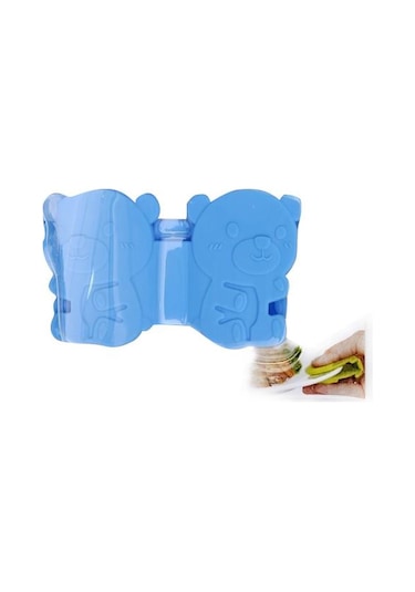 ÜN-EV 219 AYICIK DESENLİ MIKNATISLI SİLİKON TUTUCU