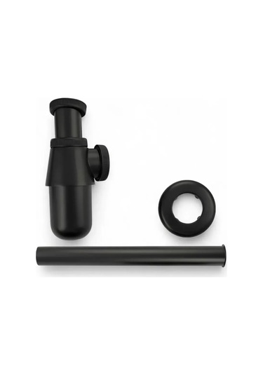Brımıx Lavabo Sifonunun Alt Kısmı Metal, Siyah 172928141