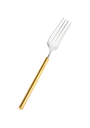 Jumbo 6000 Roller Altın 12 Kişilik 84 Parça Çatal Kaşık Bıçak Takımı Altın