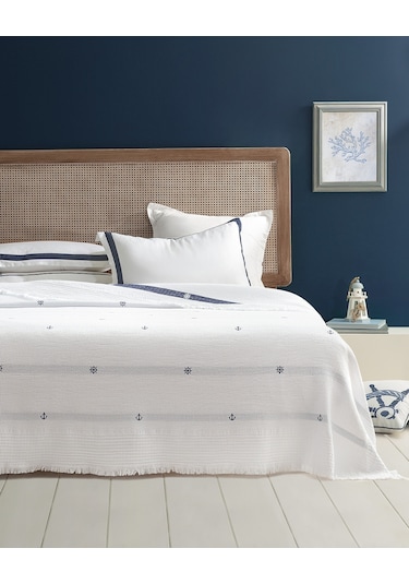 Madame Coco Riva Çift Kişilik Yatak Örtüsü - Beyaz Yo0000000023çift Kişilik-beyaz Beyaz