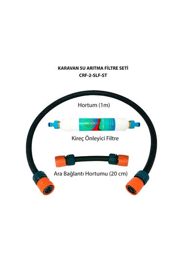Kireç  Karavan Su Arıtma Filtre Seti-crf-2-slf-st