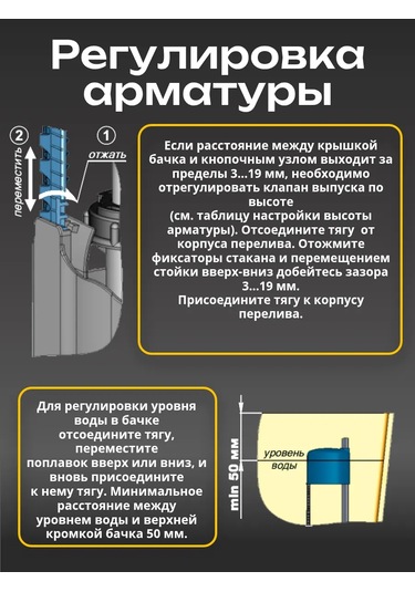 Uklad Alt Bağlantılı Klozet İçin Montaj Seti 443954492