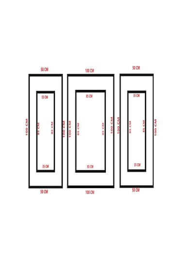 Altın Gold Renk Dekoratif Poliüretan Duvar Çıtası 6' Lı Hazır Kesim Çerçeve Seti