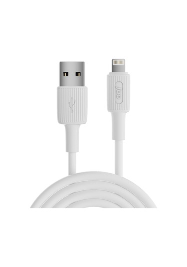 Juo JCBS111-W 12w 2.4a Usb-a To Lightning iPhone Apple Uyumlu iPad  Silikon Hızlı Şarj Ve Data Kablosu Beyaz 1 Metre