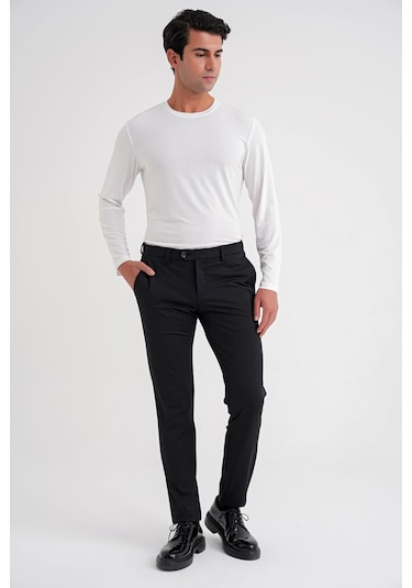 Efor P 1203 Pantolon Comfort Siyah Siyah