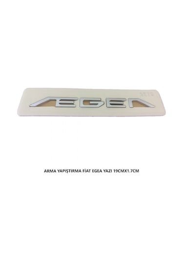 Fiat Egea Arma Bagaj Yazısı Yapıştırma 19cmx1.7cm 2879