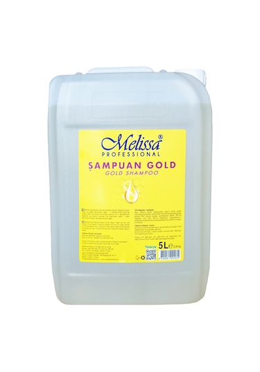 Melissa Gold Tuz ve Boya Eklenmemiş Şampuan 5 L