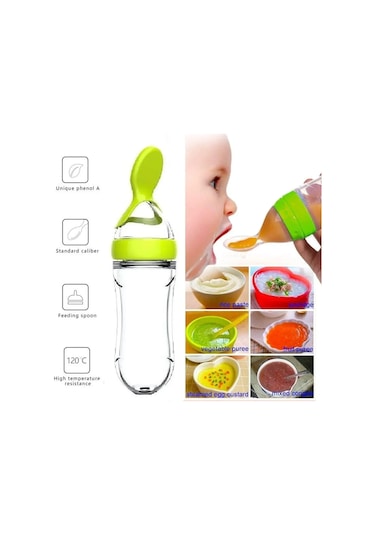 Sıkma Biberon Bardak Silikon Yenidoğan Emzik Eğitim Pirinç Kaşığı Gıda Takviyes Style 2 Style 2 Çok Renkli