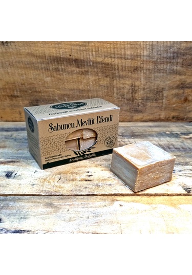Sabuncu Mevlüt Efendi Saf Zeytinyağlı Defne Parçacıklı Sabun 500 G