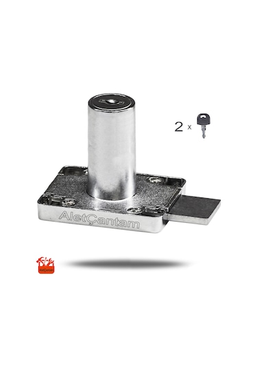 Canex Dolap Çekmece Kilidi Dikdörtgen Uzun Borulu Kilit