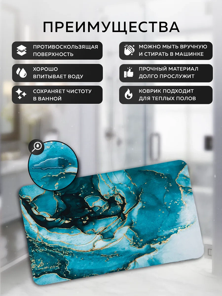 Rıdberg Home Banyo Paspası 372697864 Yeşil