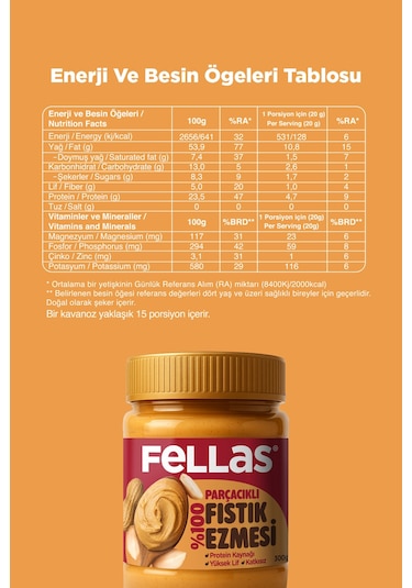 Fellas Fıstık Ezmesi 2'li Deneme Paketi
