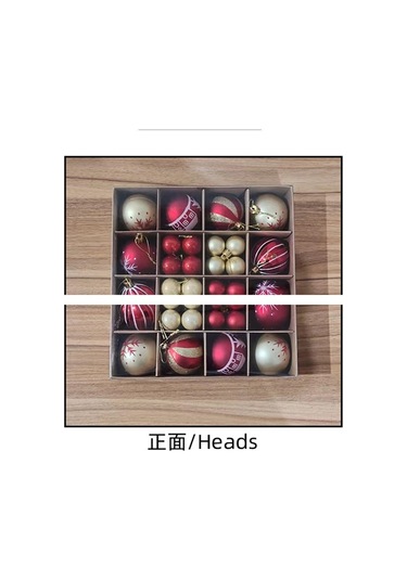 Ambition No.9 Yılbaşı Top Cazibesi, 3-6cm Set Elektroliz Top