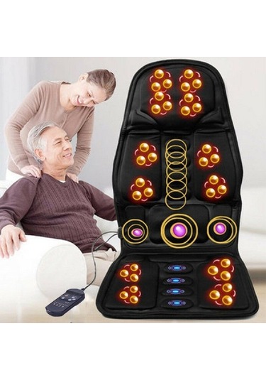 8 Modlu Masaj Yastığı - Siyah Qs15xc Çok Renkli