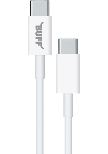 Buff Bl69 Type-c To Type-c 3.a 60w 1.2 M Data Ve Şarj Kablosu Beyaz