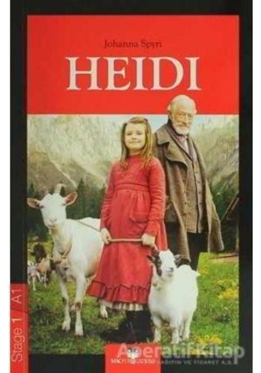 Stage-1 Heidi - İngilizce Hikaye - Johanna Spyri - MK Publications