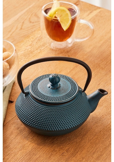 Karaca Mystical Döküm Demlik-Teapot 720 ml Mavi