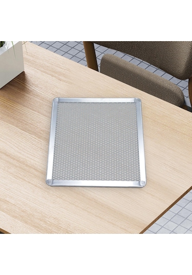 Suntek Pizza Tepsisi Ağ Kek Kalıbı Dıy Pişirme Fırın Çok Amaçlı 10 İnç