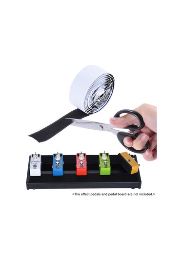 Suofeng Yüksek Kaliteli Gitar Pedalı Bağlama Bandı - 3cm Genişlik, 2m Uzunluk, 2'li Set