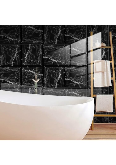 10 Adet 10x10cm Kristal Kiremit Kendinden Yapışkanlı Duvar Sticker Mutfak Duvar Kağıdı Duva Su Geçirmez Duvar Sticker Dğ. 56865072 Diğer