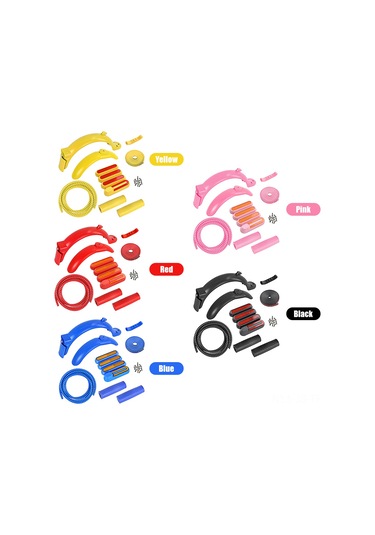 Jeemson Xiaomi M365/pro/pro2 Elektrikli Kaykay İçin Sarı 7'li Aksesuar Seti: Paspas, Jant Kapağı, Fren Kolu Kılıfı Ve Daha Fazla