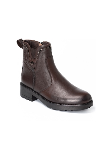 Bot Kadın Sr-24103-1 John May Kahve Kahve