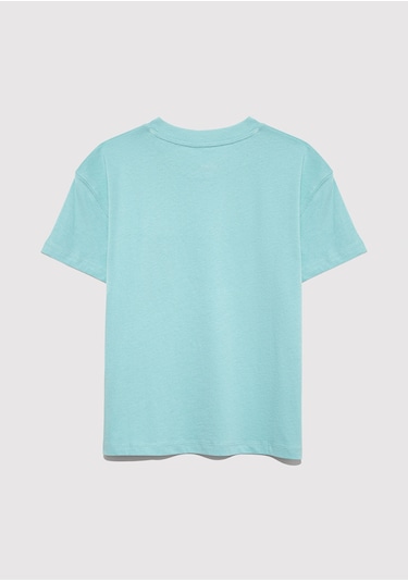 Mavi Jenerik Yeşil Kız Çocuk T-shirt M7610386-71748 Yeşil