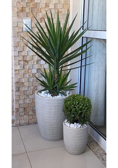 T-May Beyaz Dolomit Taşı - Bahçe Süsü, Ve Akvaryum Dekorasyonu Için Dere Çakılı 25 Kg 1-2 Cm